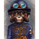 Illustration for article titled Portraits From the Steampunk Planet of the Apes